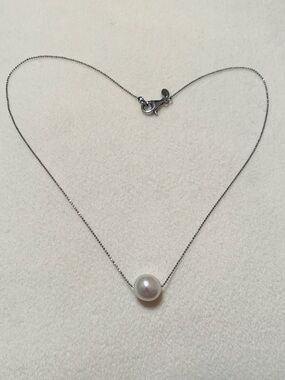 Honora Sterling Necklace with White Fresh Water Pearl